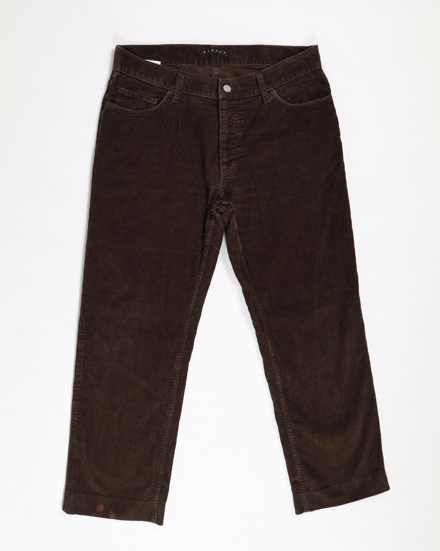 Sisley Corduroy Jeans in Brown W31