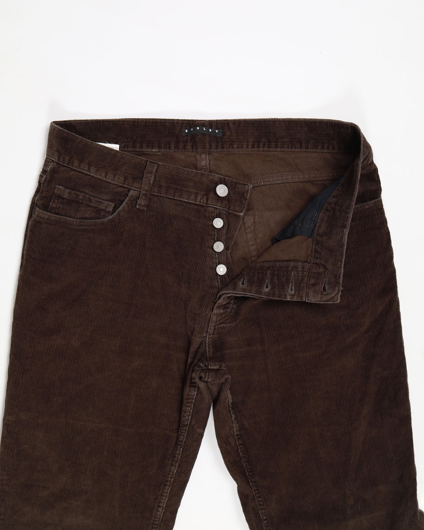 Sisley Corduroy Jeans in Brown W31
