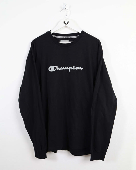 Champion Langarm-Sweatshirt Schwarz