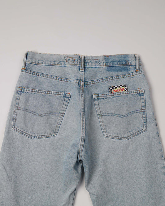 Vintage 90s Energie Karpacho Basic Straight Fit Denim Jeans Blue W30