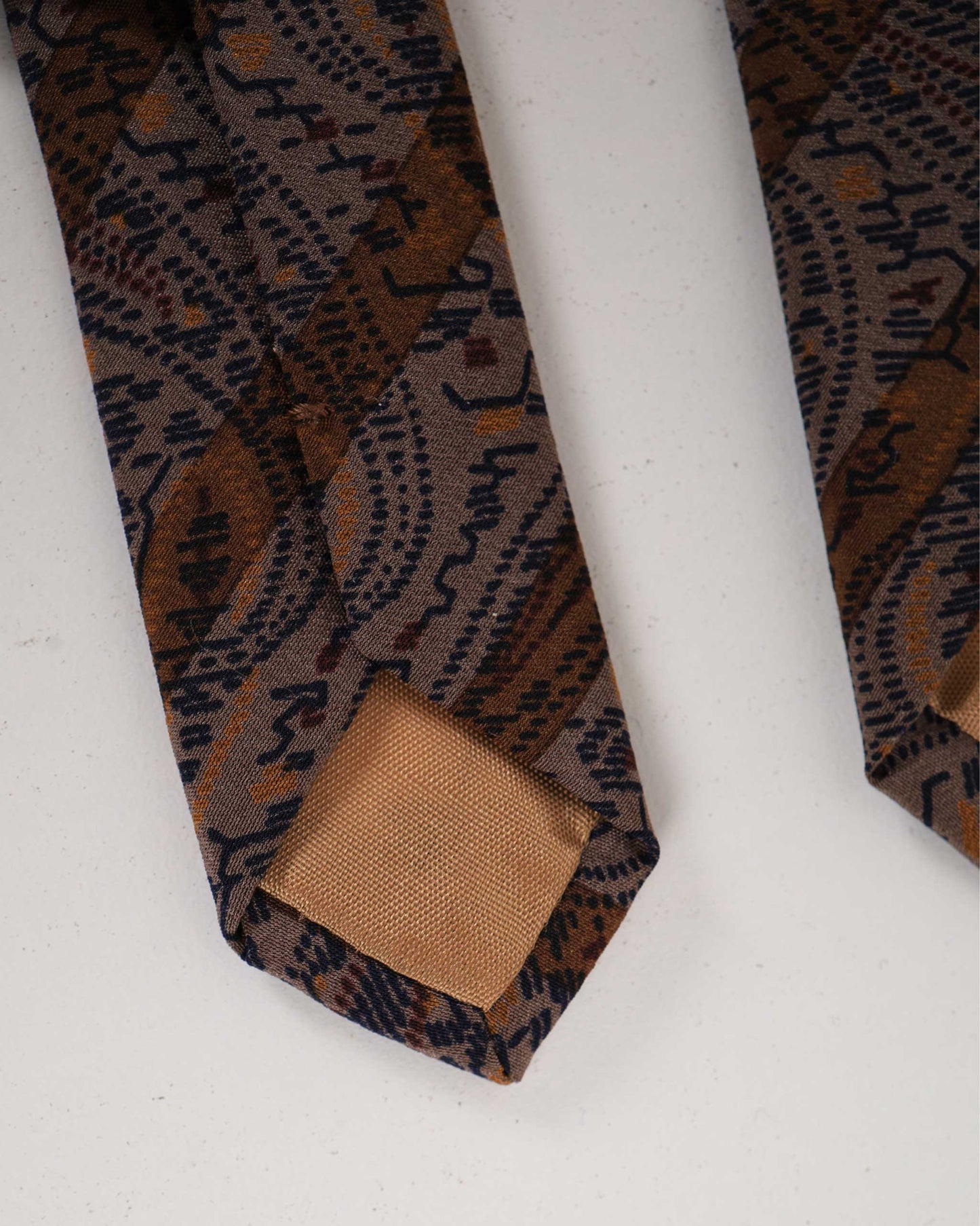 Cravatta vintage in seta Missoni