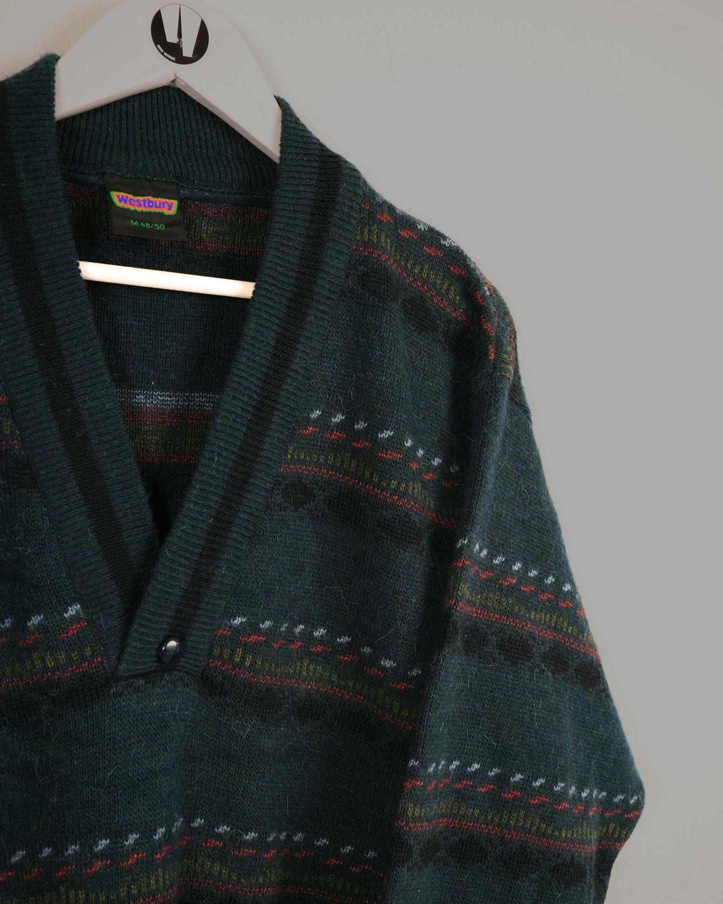 Maglione vintage con scollo a V di Westbury