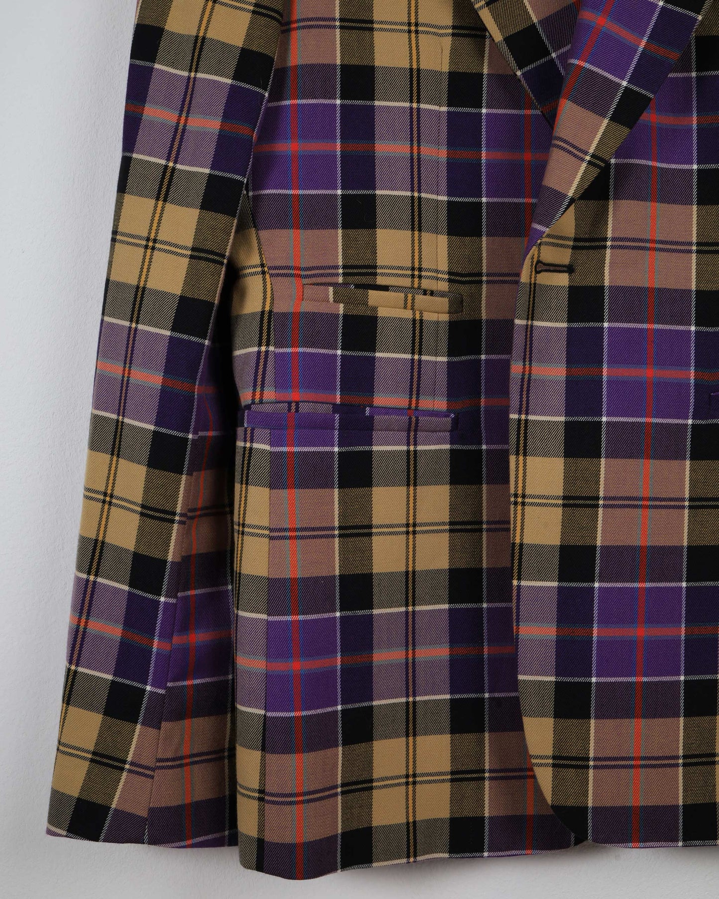 Giacca blazer da abito scozzese Vivienne Westwood SS21