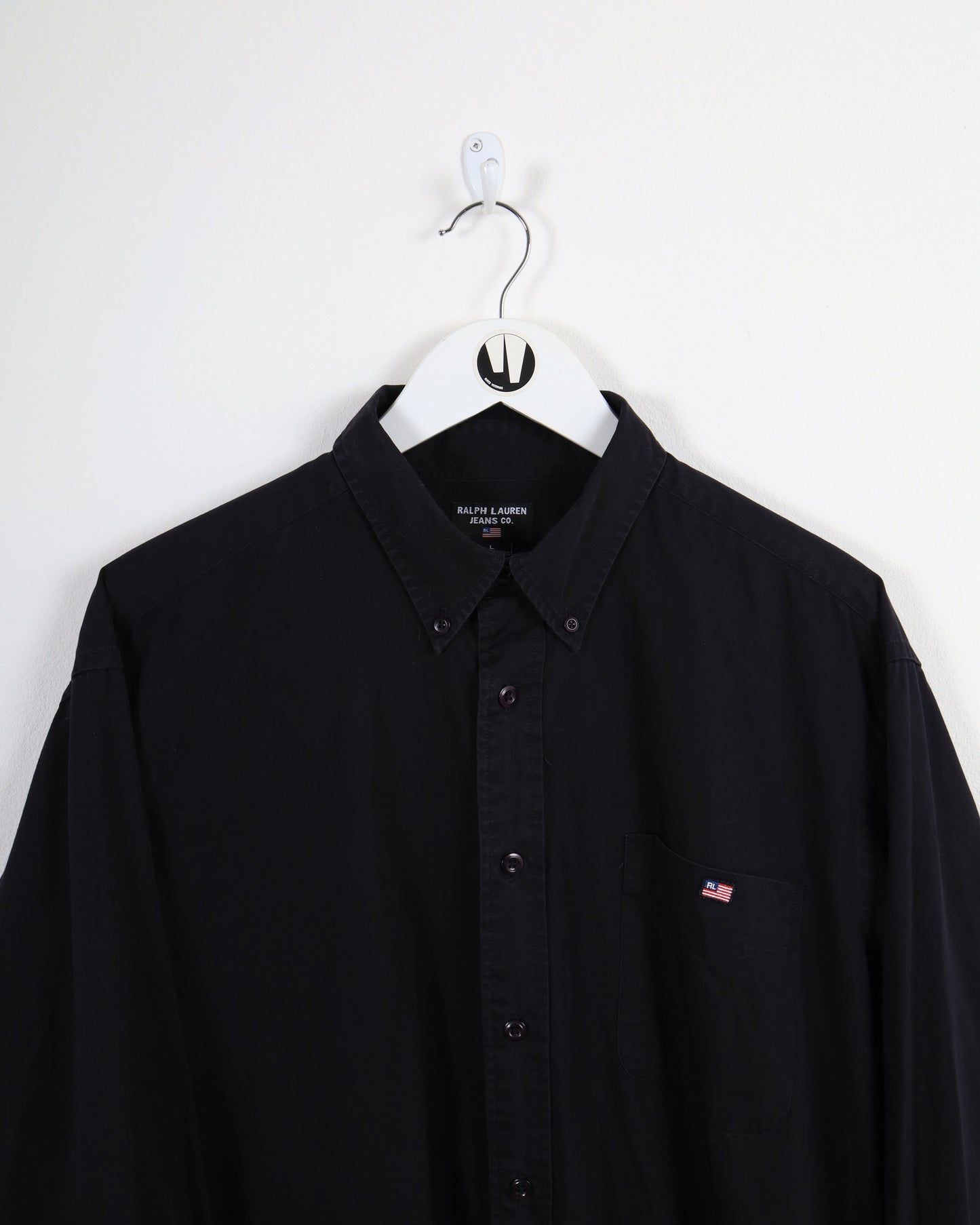 Ralph Lauren Jeans Co. Long Sleeve Pocket Shirt Black