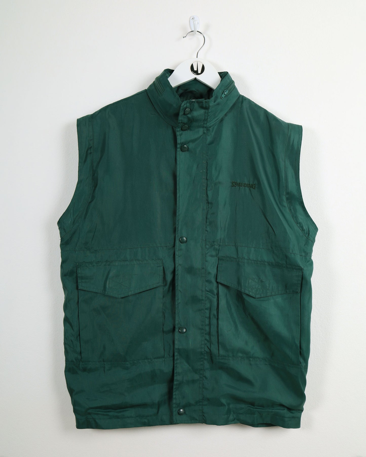 Vintage Spalding Convertible Jacket/Gilet Green