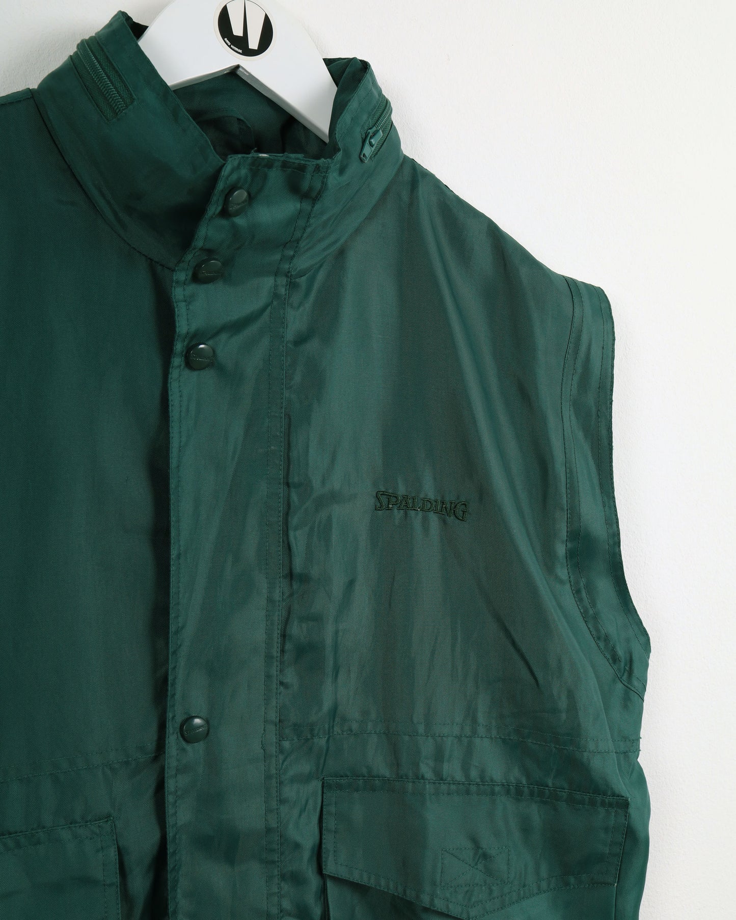 Vintage Spalding Convertible Jacket/Gilet Green