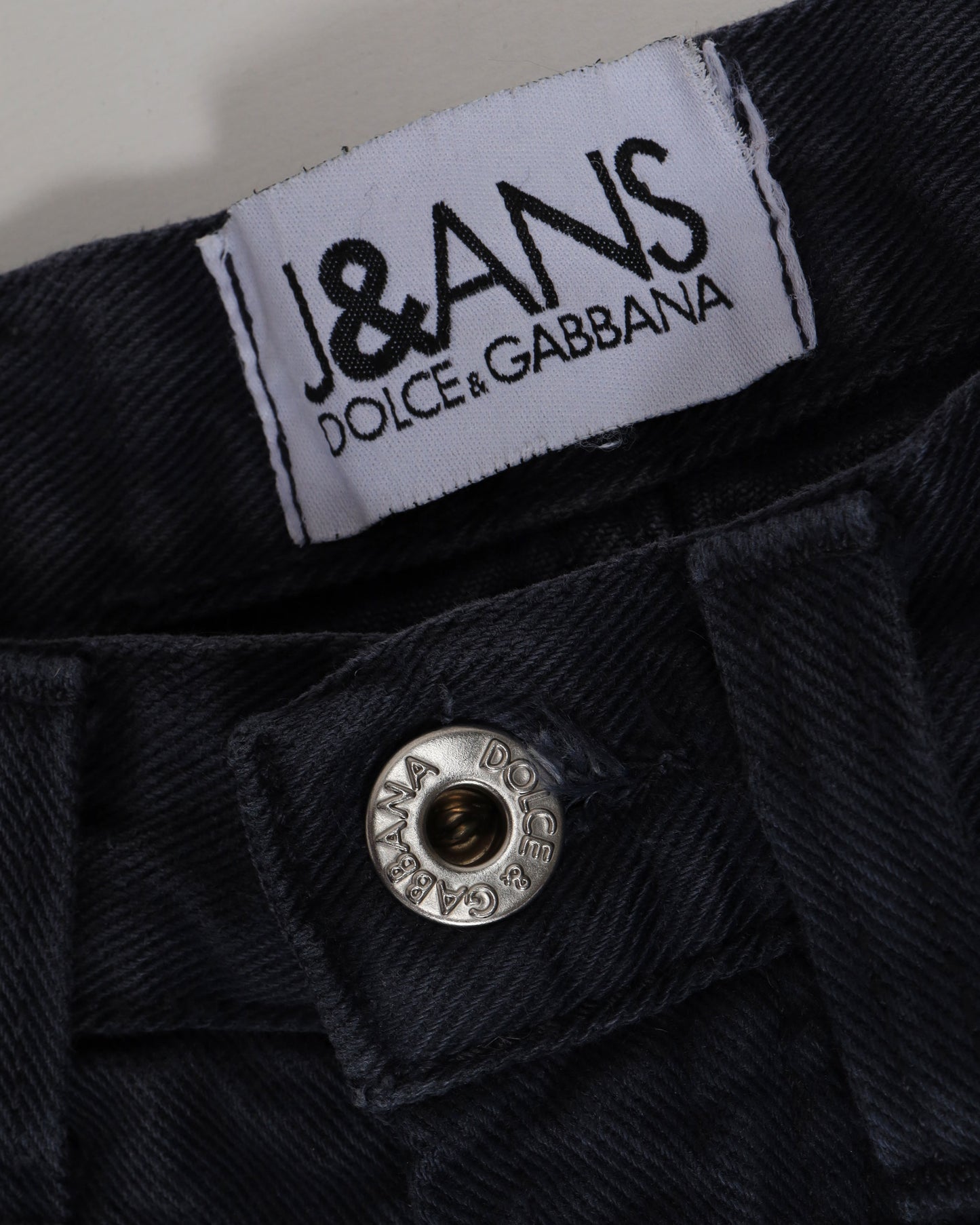 Jeans dritti vintage Dolce &amp; Gabbana