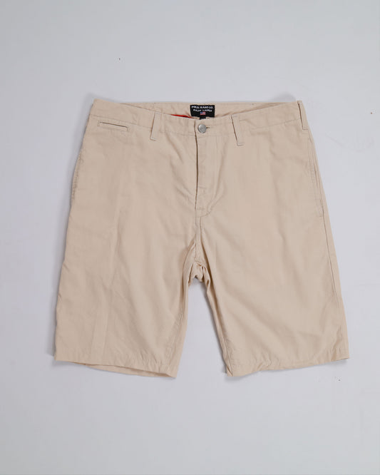 00s Polo Jeans Ralph Lauren Upcycle Shorts Beige W32