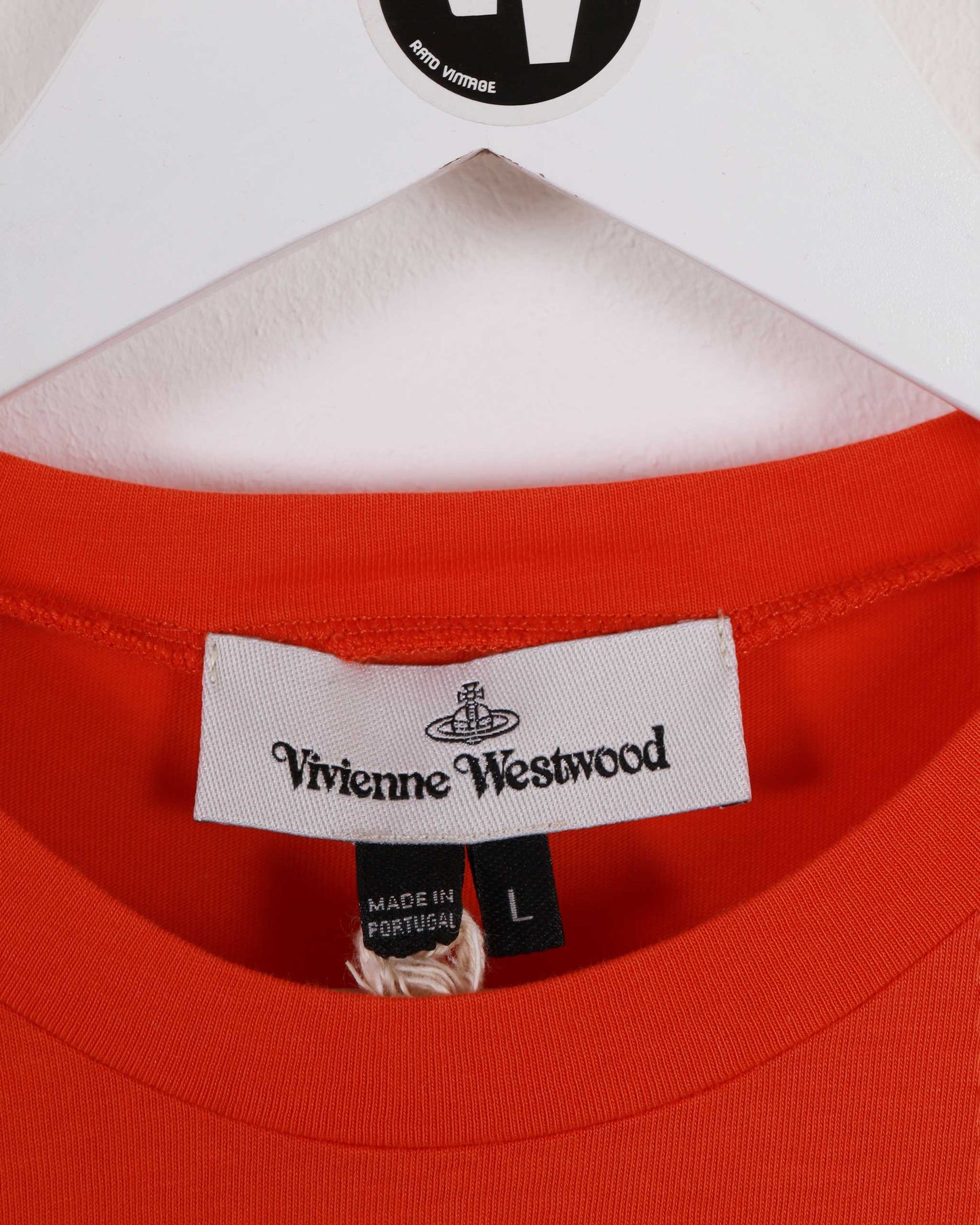 Vivienne Westwood Bio Cotton Endangered Species Peru T-Shirt Orange L