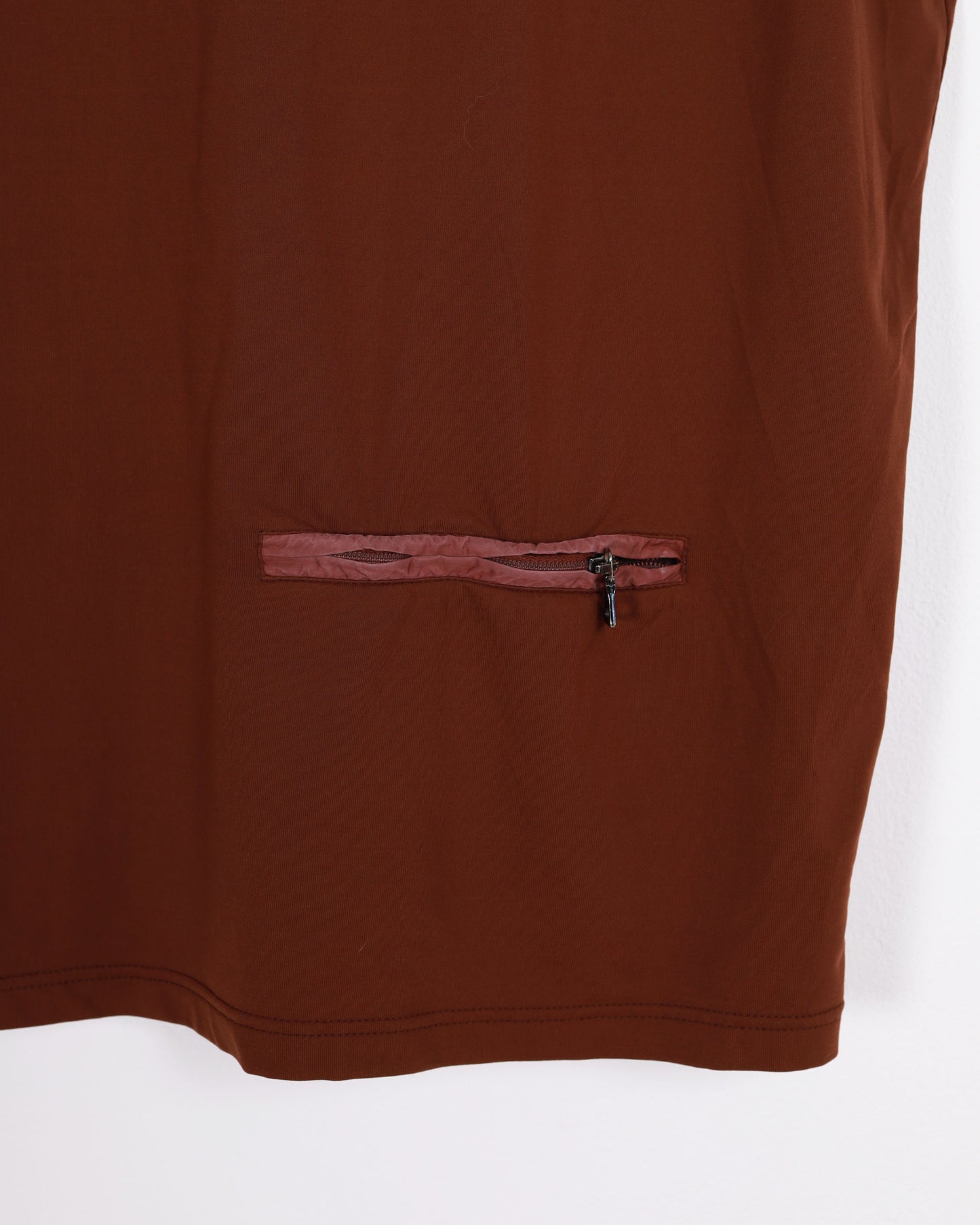 W’ Prada Button T-shirt Burgundy